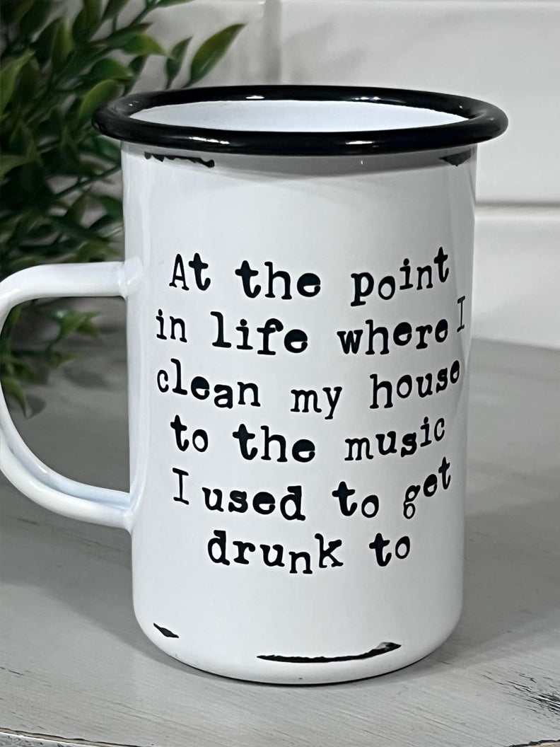 At the point in life - Camp Mug